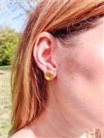 Orecchini Marco Bicego Donna Jaipur in Oro giallo Quarzo OB1739-QG01 - OB1739-QG01